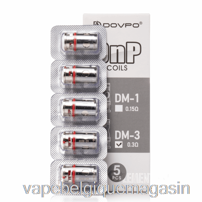 Vape Juice Dovpo DNP Bobines De Remplacement 0,3ohm DNP DM-3 Bobines
